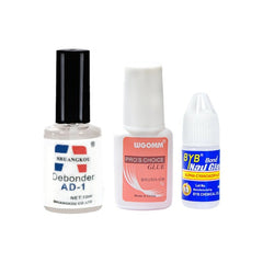 Nail Gel Remover and Adhesive for Easy Nail Removal
